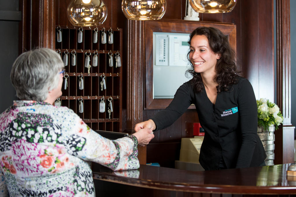 City Hotel Nieuw Minerva Leiden Bagian luar foto